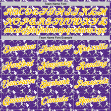 Загрузить изображение в средство просмотра галереи, Custom Stitched Purple Yellow Red-White 3D Pattern Design Baseball Game Day Minnesota Inspired Sports Pullover Sweatshirt Hoodie
