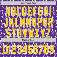 Загрузить изображение в средство просмотра галереи, Custom Stitched Purple Yellow Red-White 3D Pattern Design Baseball Game Day Minnesota Inspired Sports Pullover Sweatshirt Hoodie
