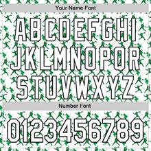 Load image into Gallery viewer, Custom Stitched White Kelly Green Red-Black 3D Pattern Design Baseball Game Day New York Inspired Sports Pullover Sweatshirt Hoodie
