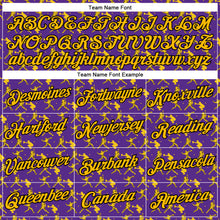 Загрузить изображение в средство просмотра галереи, Custom Stitched Purple Gold Red-Black 3D Pattern Design Baseball Game Day Minnesota Inspired Sports Pullover Sweatshirt Hoodie
