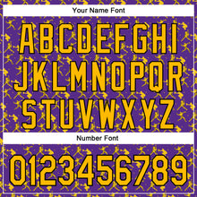 Загрузить изображение в средство просмотра галереи, Custom Stitched Purple Gold Red-Black 3D Pattern Design Baseball Game Day Minnesota Inspired Sports Pullover Sweatshirt Hoodie
