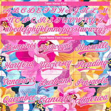 Загрузить изображение в средство просмотра галереи, Custom Stitched Pink White 3D Pattern Design Flowers Sports Pullover Sweatshirt Hoodie
