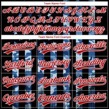 Laden Sie das Bild in den Galerie-Viewer, Custom Stitched Camo Red Black-White 3D Salute To Service American Flag Sports Pullover Sweatshirt Hoodie
