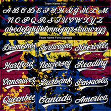 Load image into Gallery viewer, Custom Stitched Graffiti Pattern White-Black 3D Abstract Splatter Sports Pullover Sweatshirt Hoodie
