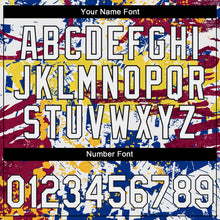 Load image into Gallery viewer, Custom Stitched Graffiti Pattern White-Black 3D Abstract Splatter Sports Pullover Sweatshirt Hoodie
