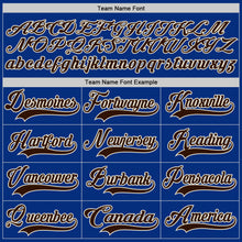 Загрузить изображение в средство просмотра галереи, Custom Royal Brown Red Gray Black Cream-White 3D Abstract Pattern Graphic Cyber Mecha E-sport Hockey Lace Neck Jersey
