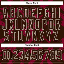 Загрузить изображение в средство просмотра галереи, Custom Brown Red-Cream 3D Pattern Tribal Indigenous Grunge Splash Hockey Lace Neck Jersey
