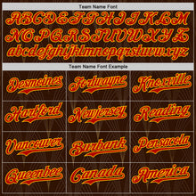 Charger l'image dans la galerie, Custom Brown Red Gold-Green 3D Pattern Design Black History Month Africa Tribal Authentic Baseball Jersey
