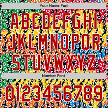 Load image into Gallery viewer, Custom Yellow Red Black Green-White 3D Pattern Design Black History Month Animal Print Authentic Baseball Jersey
