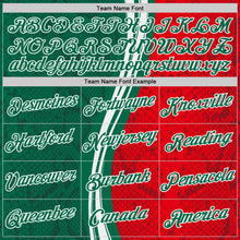 Laden Sie das Bild in den Galerie-Viewer, Custom Kelly Green Fire Red-White Mexico Snake Python Print Performance T-Shirt
