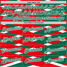 Laden Sie das Bild in den Galerie-Viewer, Custom Fire Red Kelly Green-White Mexico Performance T-Shirt
