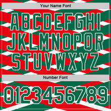 Laden Sie das Bild in den Galerie-Viewer, Custom Fire Red Kelly Green-White Mexico Performance T-Shirt
