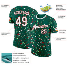 Загрузить изображение в средство просмотра галереи, Custom Green White-Red Mexico Performance T-Shirt
