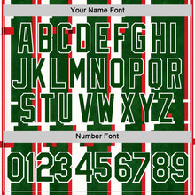 Загрузить изображение в средство просмотра галереи, Custom Green White-Red Mexico Performance T-Shirt
