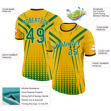 Laden Sie das Bild in den Galerie-Viewer, Custom Yellow Green White-Black South Africa Performance T-Shirt
