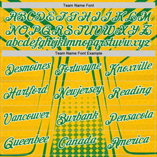 Laden Sie das Bild in den Galerie-Viewer, Custom Yellow Green White-Black South Africa Performance T-Shirt
