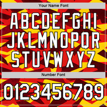 Load image into Gallery viewer, Custom Red White Black-Yellow North Macedonia Performance T-Shirt
