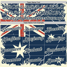 Charger l'image dans la galerie, Custom Blue Navy Red-White Australian Flag Southern Cross Performance T-Shirt
