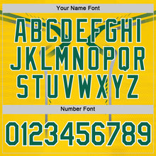 Laden Sie das Bild in den Galerie-Viewer, Custom Yellow Green-White Australian Performance T-Shirt
