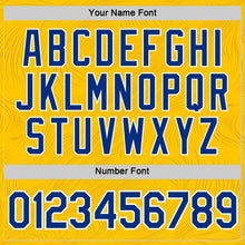 Laden Sie das Bild in den Galerie-Viewer, Custom Yellow Royal Red-White Romania Performance T-Shirt
