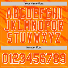 Load image into Gallery viewer, Custom Orange White Netherlands Splash Performance T-Shirt
