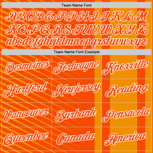 Laden Sie das Bild in den Galerie-Viewer, Custom Orange White Netherlands Line Performance T-Shirt
