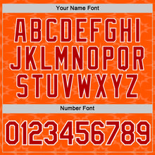 Laden Sie das Bild in den Galerie-Viewer, Custom Orange Red-White Netherlands Abstract Pattern Performance T-Shirt
