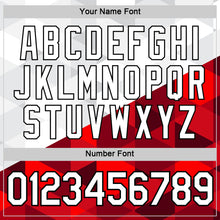 Laden Sie das Bild in den Galerie-Viewer, Custom White Red-Black Poland Geometric Shapes Performance T-Shirt
