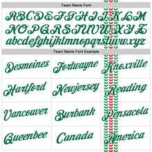 Загрузить изображение в средство просмотра галереи, Custom White Kelly Green-Red Italy Abstract Pattern Performance T-Shirt
