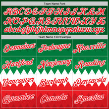 Charger l'image dans la galerie, Custom Green Red-White Italy Geometric Shape Performance T-Shirt
