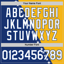 Charger l'image dans la galerie, Custom Gold White-Royal Bosnia And Herzegovina Star Performance T-Shirt
