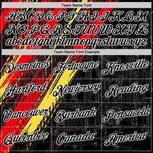 Load image into Gallery viewer, Custom Black Red Yellow-White Germany Splash Performance T-Shirt
