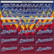 Загрузить изображение в средство просмотра галереи, Custom Blue Navy Red Yellow-White Ecuador Line Performance T-Shirt
