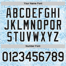 Charger l'image dans la galerie, Custom Blue Black-White Argentina Abstract Performance T-Shirt
