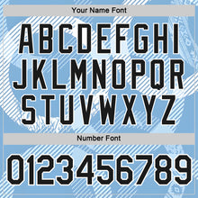 Charger l'image dans la galerie, Custom Blue Black-White Argentina Line Performance T-Shirt
