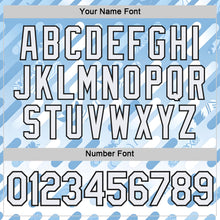 Загрузить изображение в средство просмотра галереи, Custom Blue White-Black Argentina Ceibo Line Performance T-Shirt
