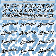 Load image into Gallery viewer, Custom Blue Black-White Argentina Abstract Performance T-Shirt
