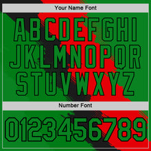 Load image into Gallery viewer, Custom Grass Green Red-Black Portugal Grunge Splash Brush Stroke Polka Dot Performance T-Shirt
