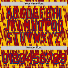 Загрузить изображение в средство просмотра галереи, Custom Yellow Red-Royal Colombia Lightning Performance T-Shirt
