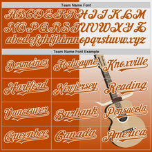 Load image into Gallery viewer, Custom Texas Orange White Texas Guitar City Edition Authentic Baseball Jersey
