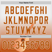Load image into Gallery viewer, Custom White Texas Orange Texas Guitar City Edition Authentic Baseball Jersey

