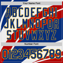 Charger l'image dans la galerie, Custom Red Royal Gold-White France Performance T-Shirt
