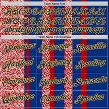 Загрузить изображение в средство просмотра галереи, Custom Red Royal Gold-White France Star Performance T-Shirt
