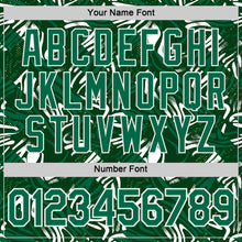 Load image into Gallery viewer, Custom Green Kelly Green-White Saudi Arabia Abstract Swirl Performance T-Shirt
