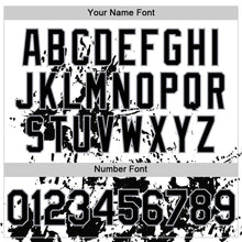 Charger l'image dans la galerie, Custom White Black-Gray Splatter Authentic Baseball Jersey
