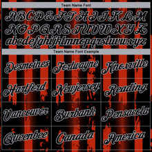 Charger l'image dans la galerie, Custom Red Black-Gray 3D Pattern Vintage Vertical Stripe Fantasy Performance T-Shirt
