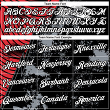 Загрузить изображение в средство просмотра галереи, Custom Red White-Black 3D Pattern Aguila Eagle Grunge Style Performance T-Shirt

