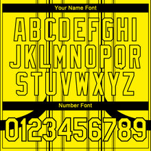 Laden Sie das Bild in den Galerie-Viewer, Custom Light Yellow-Black Stripe Sportswear Performance T-Shirt
