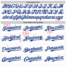 Charger l'image dans la galerie, Custom White-Royal Cherry Blossoms Sakura Authentic Baseball Jersey
