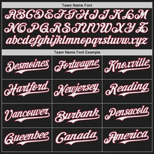 Laden Sie das Bild in den Galerie-Viewer, Custom Black White-Crimson Japanese Wave 3D Pattern Design Authentic Baseball Jersey
